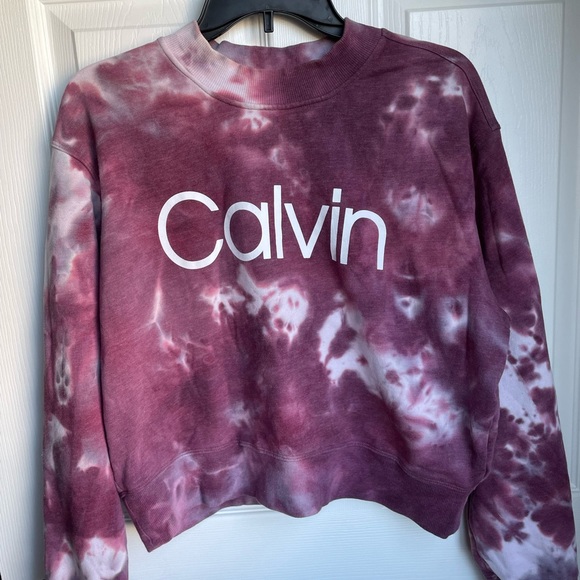 Calvin Klein Tie Dye Crewneck - Picture 1 of 6